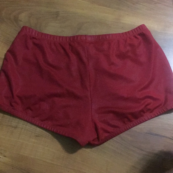 Red Varsity Sparkly Spanx - Picture 2 of 5